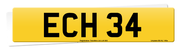 Registration number ECH 34